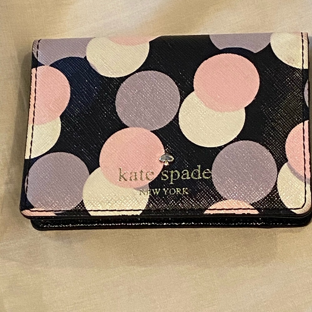 Kate Spade Women's Pink Dot Wallet